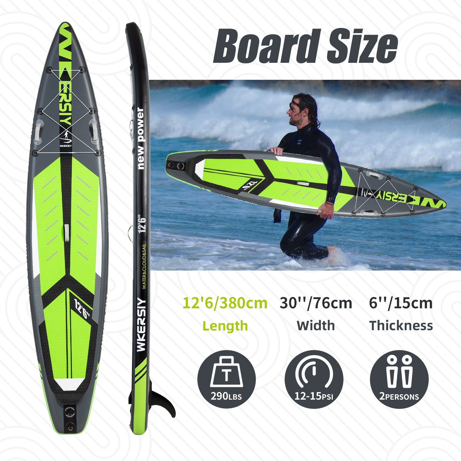 SUP インフレータブル BEIST RACING 12.6 SUP インフレータブル BEIST RACING 12.6